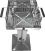 Grill Säulengrill Edelstahlgrill Trichtergrill Holzkohlegrill Holzkohle Edelstahl Design Barbecue 525x415x94cm 915732 17549 4031765175494 Anteprima dell’immagine prodotto