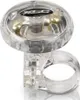 XLC Fahrradklingel DD-M12 silber transparent Ø36mm Produktbild-Vorschau 3