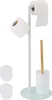 Relaxdays WC Garnitur, HBT: 64x27x22 cm, stehender Produktbild-Vorschau 1