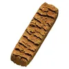 A single dog biscuit with a textured surface on a white background. Anteprima dell’immagine prodotto