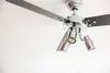 Ventilateur de plafond Cyrus Chrome 107 cm avec éclairage Voir les images du produit 4