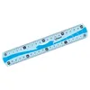 A blue and white ruler with measurement markings. Anteprima dell’immagine prodotto