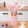 Rosa Küchenutensilien-Set – 12-teiliges Kochutensilien-Set Produktbild-Vorschau 5