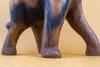 Elefant laufend, Holz-Elefant mit erhobenen Rüssel, Produktbild-Vorschau 12