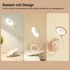 Leselampe,dimmbar Schwanenhals Clip Lampe,Tragbares Bett Produktbild-Vorschau 2