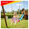Kinderschaukel bis 30 kg, 3-in-1, grün-rosa Produktbild-Vorschau 7