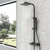 Duschsystem mit Thermostat Regendusche Duschset Duschkopf Produktbild-Vorschau 1