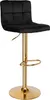 Arako Gold Black Velvet Bar Hocker Voir les images du produit 2