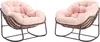 Fauteuil à bascule d'extérieur en rotin avec coussin et Voir les images du produit 10