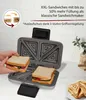 Cloer 6259 zilveren sandwichmaker Productafbeelding-voorbeeld 7
