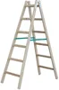 Štafle malířské STANDARD, 6 příček, dřevěné, 150 kg Náhled obrázku produktu 1