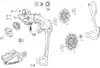 Sram X01 Eagle Stützradsystem Schwarz  Schwarz One Size Produktbild-Vorschau 6