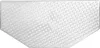 A white, textured platform for an above-ground pool. Produktbild-Vorschau