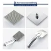 Homelody Dusche Duschsystem mit Thermostat Regendusche 2 Produktbild-Vorschau 10