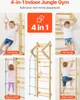 SucceBuy Parete di scale svedesi 4 in 1, gioco di Anteprima dell’immagine prodotto 2
