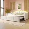 Flieks Polsterbett Tagesbett 90x200cm mit Ausziehbett, Produktbild-Vorschau 1