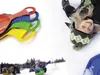 Enfants Porutscher Alpenrutscher Schneerutscher Assiette Voir les images du produit 12