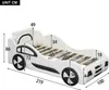 Flieks Kinderbett 90x200cm mit Rausfallschutz, Autobett Produktbild-Vorschau 7