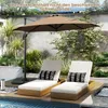 Ombrellone COSTWAY 300x300cm, ombrellone a sbalzo con Anteprima dell’immagine prodotto 2