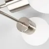 Lindby Deckenlampe Elaina, 50 cm, 3-flg., nickel, Glas, E14 Produktbild-Vorschau 6