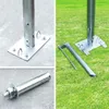 TOOLPORT Tenda da pascolo 6x6m telone in PVC 850 N verde, Anteprima dell’immagine prodotto 12