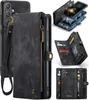 Caseme Samsung Hülle mit Zipper 2in1 Samsung A57 5G-Schwarz Produktbild-Vorschau 1
