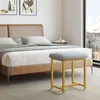 Mondeer Schminktisch-Hocker mit Metallrahmen & Technikstoff Produktbild-Vorschau 9