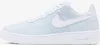 A side view of a white Nike Air Force 1 Flyknit 2 shoe against a white background. Podgląd zdjęcia produktu