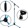 keepdrum Mikrofonständer MS106 BL Blau mit Klemme Produktbild-Vorschau 1