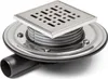 Scarico a pavimento in acciaio inox Scarico per il bagno Anteprima dell’immagine prodotto 1
