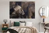 MuchoWow® Poster Vogel auf dem Kopf eines Büffels 180x120 Produktbild-Vorschau 4