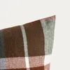 HOMLA Poszewka MELROSE puszysta w kratę zielona 45x45 cm Podgląd zdjęcia produktu 3