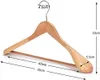 A wooden hanger with measurement labels. Produktbild-Vorschau