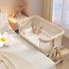 OYAJIA Beistellbett 3 in 1 Beistellbett Stubenwagen Produktbild-Vorschau 3