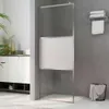 vidaXL Paroi de douche pour passage piétonnier Verre ESG Voir les images du produit 2