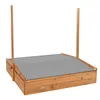 Springos® Pieskovisko so strieškou 120x120 cm Pieskovisko z Náhľad obrázku produktu 9