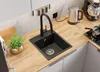 PRIMAGRAN Spülbecken Anthrazit 38x44cm, Granitspüle 1 Produktbild-Vorschau 2