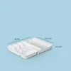 Range-couverts blanc coulissant Voir les images du produit 3