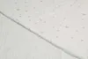 Mousseline avec étoiles argentées, double gaze, blanc, 50 x Voir les images du produit 3