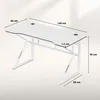 Schreibtisch Huzaro HZ-Hero 1.6 Weiß Weiß Produktbild-Vorschau 12