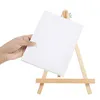 Belle Vous Mini Leinwand mit Holz Bildhalterung Ständer Produktbild-Vorschau 3