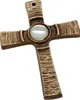 Kommunion Konfirmation Kreuz Anhänger Bronze Wandkreuz Produktbild-Vorschau 1