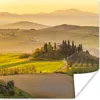 MuchoWow® Poster Toskana - Hügel - Landschaft 100x100 cm - Produktbild-Vorschau 1