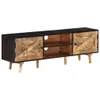 vidaXL Armoire TV 140x30x46 cm Bois de manguier brut et Voir les images du produit 8