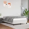 Rám postele bez matrace bílý 120x190 cm Imitace kůže Náhled obrázku produktu 3