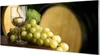 Glasbilder 125x50 Wandkunst Ein Glas grape barrel Produktbild-Vorschau 1