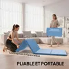 HOMCOM Tapis de gymnastique pliable, tapis gymnastique Voir les images du produit 3