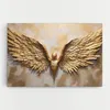 ARTHUB® Leinwandbild 80x120 cm, Beautiful Gold Wings | Produktbild-Vorschau 1