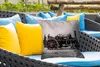MuchoWow® Outdoor Kissen - Traktor - Schwarz - Weiß - Produktbild-Vorschau 4