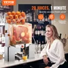VEVOR Komerční odšťavňovač pomerančů Poloautomatický 120W Náhled obrázku produktu 2